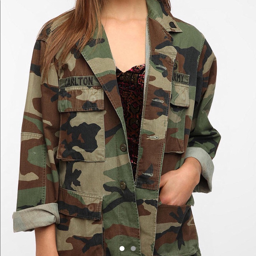Urban Outfitters camo jacket